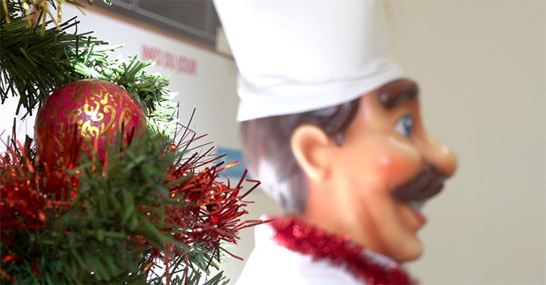 Le repas de Noël dans les cantines de la Ville de Nice